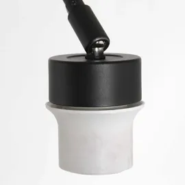 Steinhauer Stehlampe Standleuchte Leselampe Wohnzimmerleuchte Höhenverstellbar H 210 cm