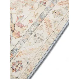 benuta basic benuta Waschbarer Teppich George Multicolor/Beige 160x230 cm Wohnzimmerteppich Schlafzimmer weich orientalisch Rechteckig