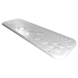 Rittal Kunststoff-Flanschplatte AX mit Membranen Gr. 3 447x149mm