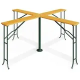 CASARIA Stehtisch Quattro 241 x 241 x 104 cm Braun