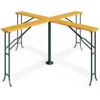 CASARIA Stehtisch Quattro 241 x 241 x 104 cm Braun