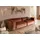 MASSIVMOEBEL24.DE Sofa 3-Sitzer 286x103x69 Cord kupfer VALENCIA