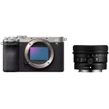 Sony Alpha 7C II silber mit SEL FE 24mm F2,8 G - 300 € Kombi-Rabatt bis 31.01.2025