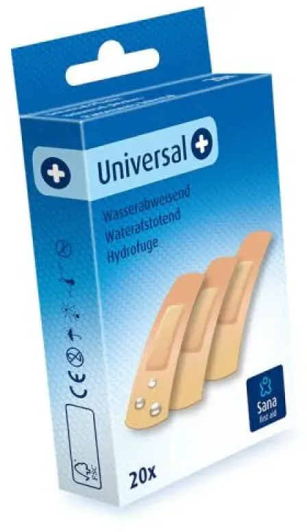 sana First Aid Pflaster Universal 20 Stück
