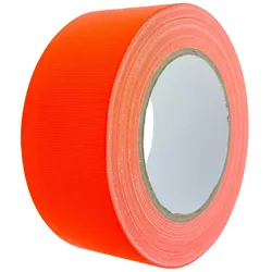 Klebeband 50mm x 25m Gewebeband NEON ORANGE