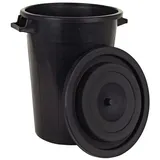 Buri Universaltonne 100 l schwarz