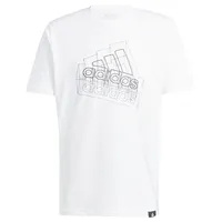 Adidas TECH BOS Graphic Tee, Kurzarm-Grafik-T-Shirt, IW2691