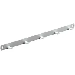 Hettich Garderobenleiste 5 Haken Stahl 004407