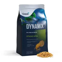 OASE Dynamix Sticks Vital 20 L, Fischfutter, Teichfischfutter, Alleinfutter, Reichhaltige Teichsticks mit Vitaminen und Mineralstoffen, gleichmäßiges Wachstum, schillernde Farben