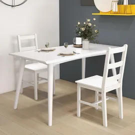 Homcom Esszimmerstühle Kiefernholz