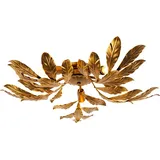 QAZQA - Vintage Deckenlampe Antik Gold 5-flammig - Linde