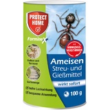Protect-Home Ameisenköder Forminex Ameisen, Streu- und Gießmittel, Fraßköder, Außenbereich, 100g