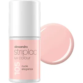 Alessandro Striplac UV Colour The Elegant Nudies Gel Nagellack 105 Nude Elegance 6,5 ml