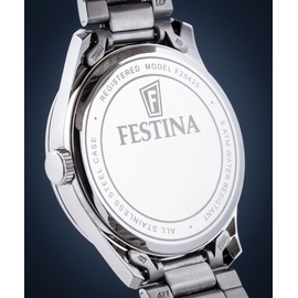 Festina Reloj Acero Clasico F20425/7 Klassik Herrenuhr 43mm 5ATM