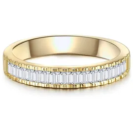 Glanzstücke München Ring aus Sterling Silber mit Zirkonia in gelbgold | Gr.: 54