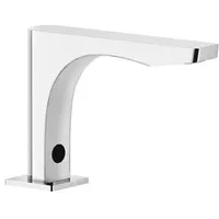 Gessi Rilievo, Berührungsloser, elektronisch gesteuerter Waschtisch-Auslauf mit Sensor, 59023735, Farbe: Warm Bronze PVD