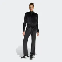 adidas Glam Velvet Trainingsanzug Schwarz S