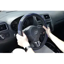 CARTREND Lenkradhülle Performance blau