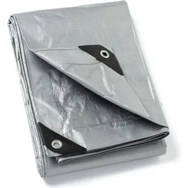 ELLE Abdeckplane 2 x 2 m Silber
