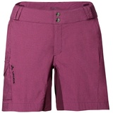 Vaude Womens Tremalzini Shorts II - Bike Shorts für Damen - inklusive Innenhose - atmungsaktive Fahrradhose, Cassis, 42