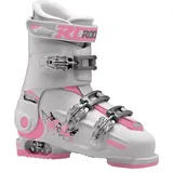 ROCES Idea Free Kinder Skischuhe Weiß/Pink 36
