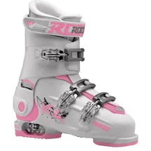 ROCES Idea Free Kinder Skischuhe Weiß/Pink 36