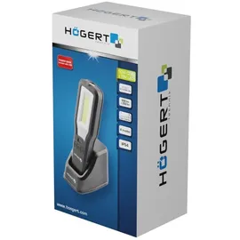 Högert Werkstattlampe LED Kunststoff schwarz
