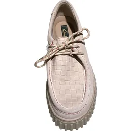 CLARKS Torhill Bee Bootsschuhe - Ecru Suede - EU 38