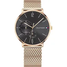 Tommy Hilfiger Brooklyn 1791506 Herrenuhr - Schwarz/Gold