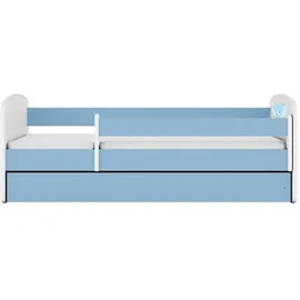 raumhirsch furniture Kinderbett Raumhirsch 80 x 180 cm Holzwerkstoff blau