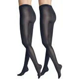 KUNERT FASHION GmbH Hudson Damen Strumpfhosen Simply 40 2-Pack semi-blickdicht matt 40 DEN