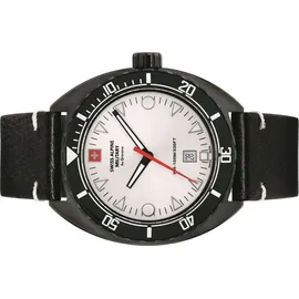 Swiss Alpine Military Quarzuhr 7066.1572SAM Leder