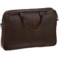 Dermata Business Laptop-Aktenmappe 41 cm - Braun