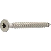 KTH No Brand - A2 Edelstahl - Torx - TX20 - Senkkopf - Vollgewinde - Holzschrauben - Schrauben (50, 4x16 mm)