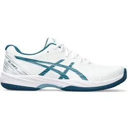 ASICS Herren Tennisoutdoorschuhe GEL-GAMETM 9, WHITE/RESTFUL TEAL 102, 46