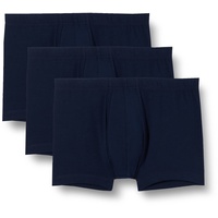 SCHIESSER 95/5 Shorts dunkelblau L 3er Pack