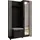 WFL GROUP Linaro Sitzbank 137x207x42 cm Schwarz