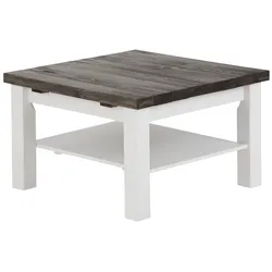 Couchtisch HOME AFFAIRE "Antique", grau (weiß, grau, weiß, grau), B:77cm H:45cm T:77cm, Tische, Couchtisch Eckige Couchtische Holz-Couchtische