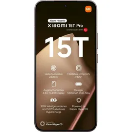 Xiaomi 15T Pro 12 GB RAM 512 GB Mocha Gold