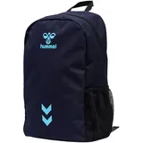 hummel hmlESSENTIAL NEON Rucksack 7553 - marine/blue fish