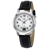 Master Time Basic Funkuhr schwarz 36 mm MTLA-10295-12L