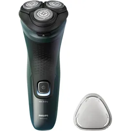 Philips Shaver 3000X X3002/00 Schwarz/Grün