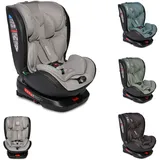 Lorelli i-Size Kindersitz Nebula (40-150cm) Isofix, 360° drehbar, verstellbar grau