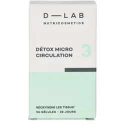 D-Lab Detox Micro Circulation 3 Capsules 28 Stück