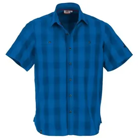 Maul Askim II - 1/2 Hemd karo elast BLUE 50