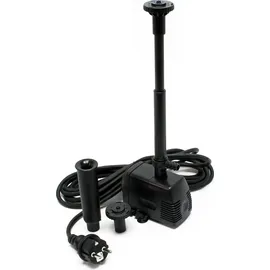 Wiltec SunSun HJ-943 ECO Teichpumpe 800 l/h 16 W, 1,3 m Förderhöhe, als Springbrunnenpumpe Filterpumpe Aquariumpumpe regelbar höhenverstellbar