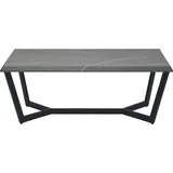 Hela Couchtisch Roland grau Marmor Optik B/H/T: ca. 110x42x60 cm - grau