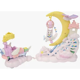 sylvanian families Magisches Luftschiff mit Figur, mehrfarbig, 20 cm