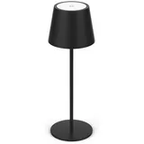 LUXULA LX700160 LED Standfuß, dimmbar, Akku, IP54, schwarz