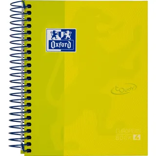 Oxford Collegeblock European Book A6 kariert farbiger Rand